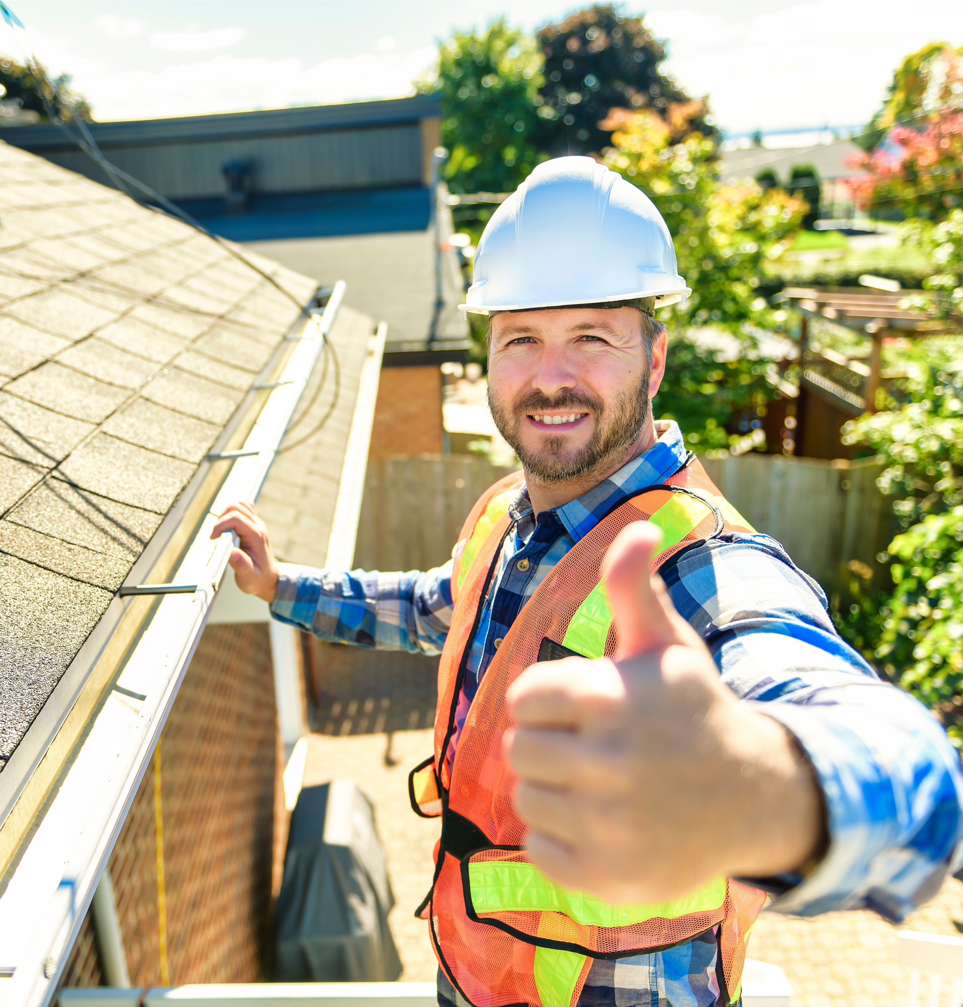 Successful Roofer